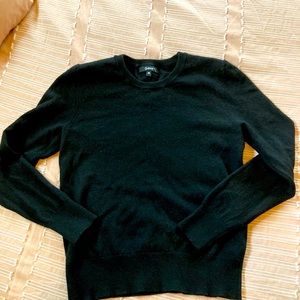 100% merino wool black sweater